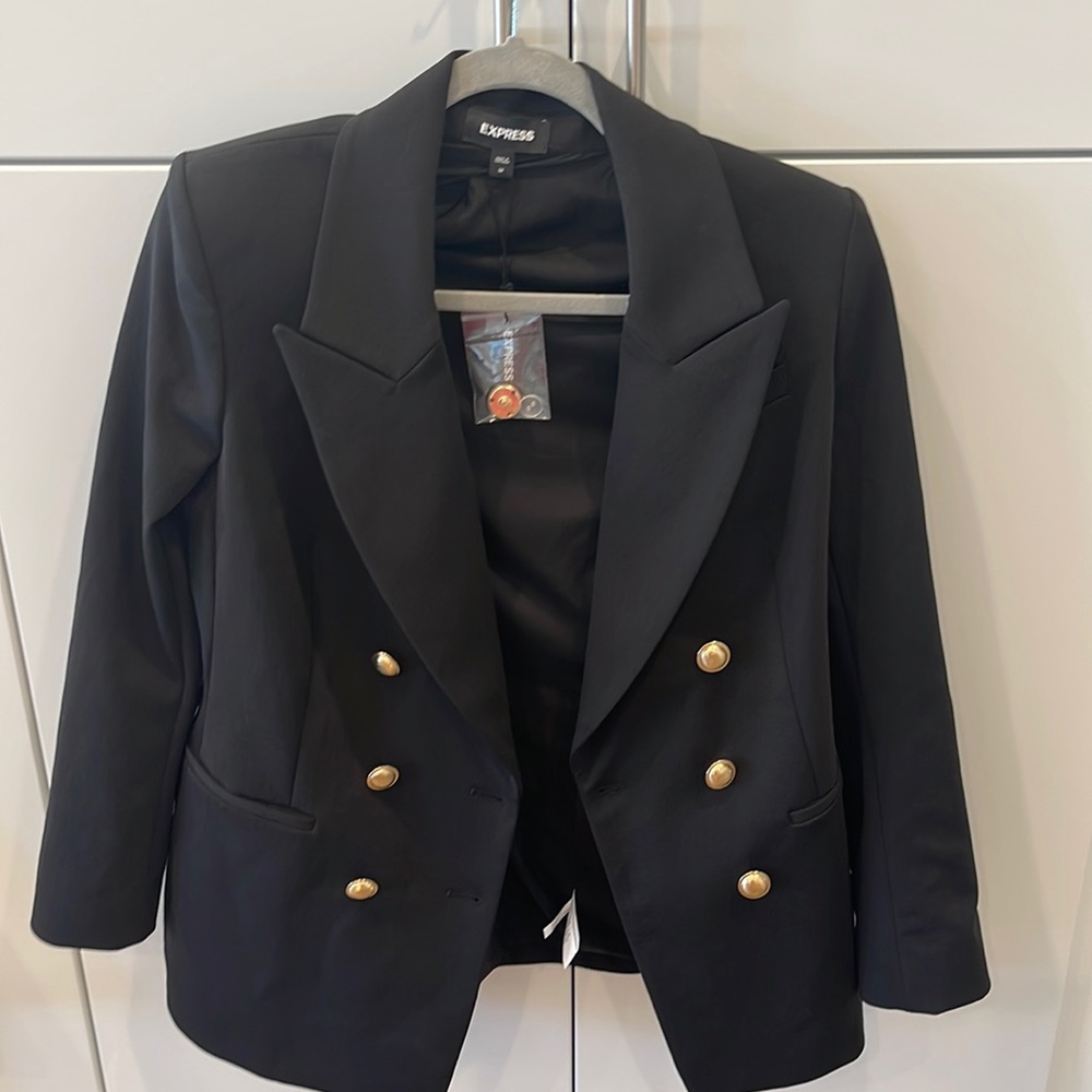 Express size Medium brand new black and gold